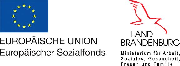 Europäische Union und Land Brandenburg-Logos